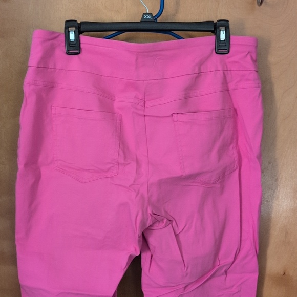 Ruby Rd. Hot Pink Women's Stretch Pants - Picture 3 of 5